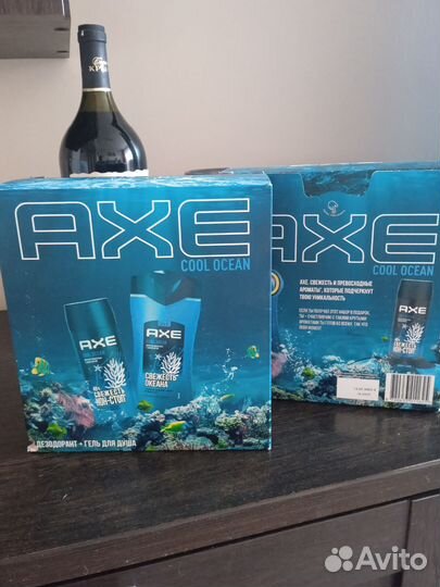 Подарочный мужской набор,гель для душа, дезод