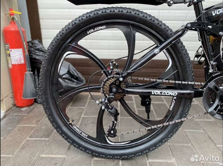 Велосипед на литых дисках