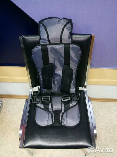 Сертифицированное гибдд детское автокресло серое К