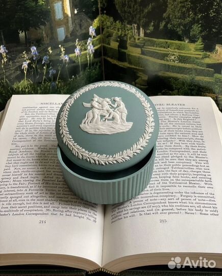 Винтаж Wedgwood jasper шкатулки в ассортименте