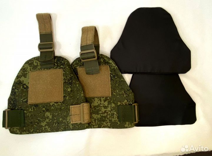 Защита плеч с баллистикой Бр1 пара Кордура