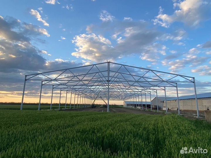 Строительство ангаров, складов, навесов под ключ