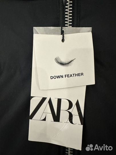 Пуховик Zara. Новый