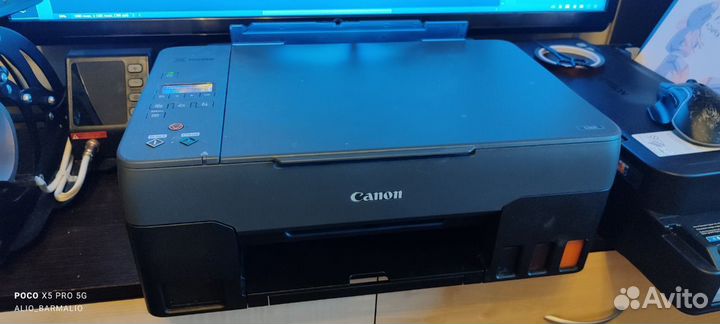 Принтер мфу Canon pixma G2420 с снпч