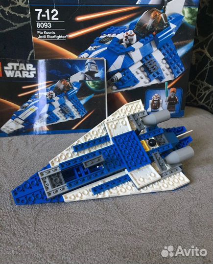 Lego star wars 8093 истребитель пло куна