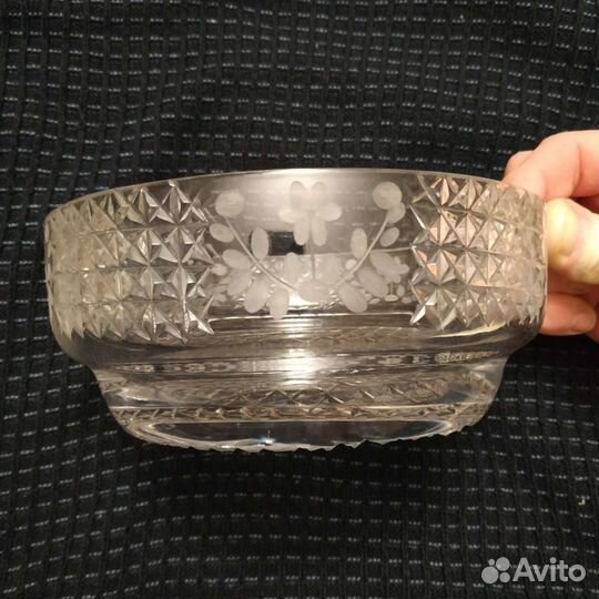 Салатники (СССР; стекло, хрусталь)