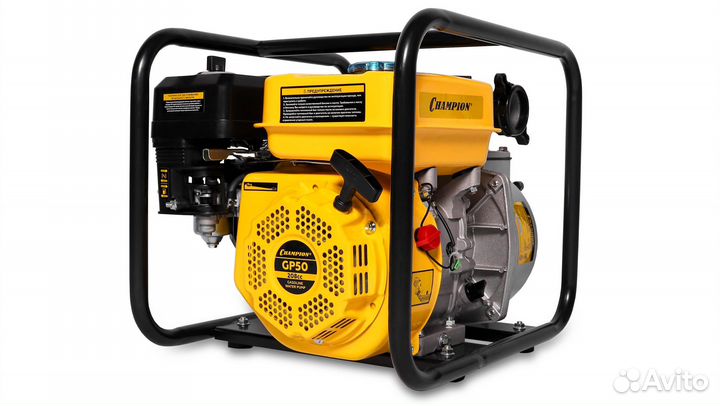 Бензиновая мотопомпа champion GP50