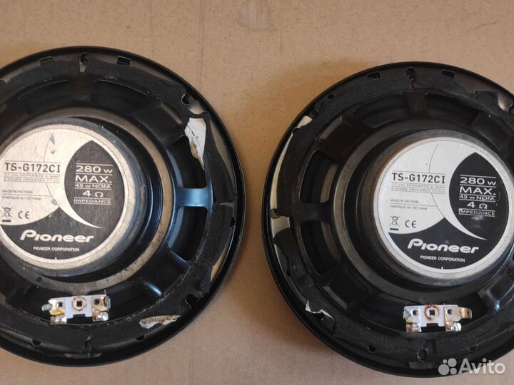 Автомобильные динамики 16 см