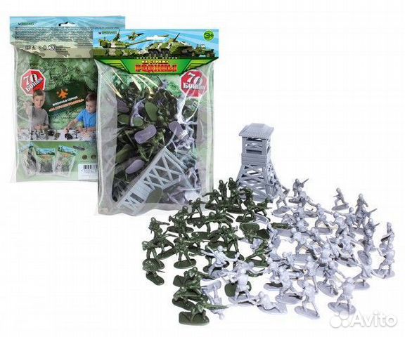 Игровой набор Рота солдат, 12053 25433