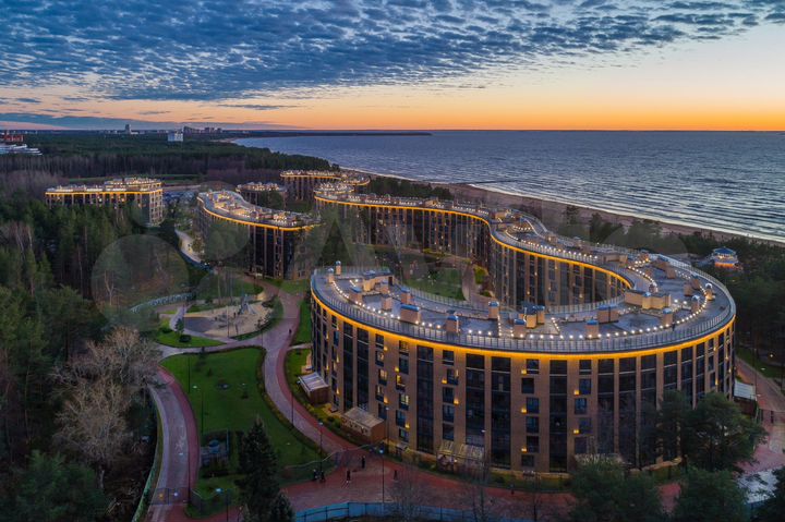 2-к. апартаменты, 74,7 м², 1/6 эт.