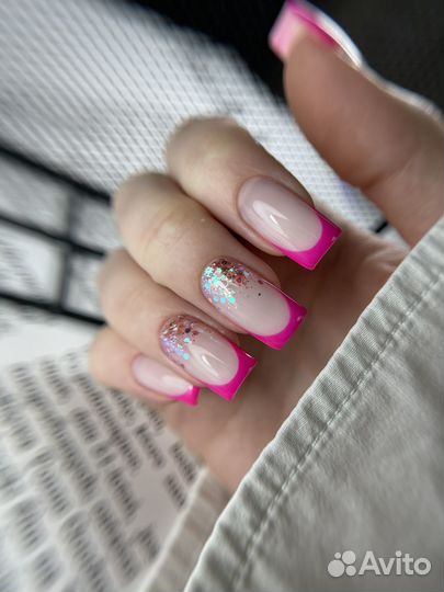 Маникюр с покрытием 