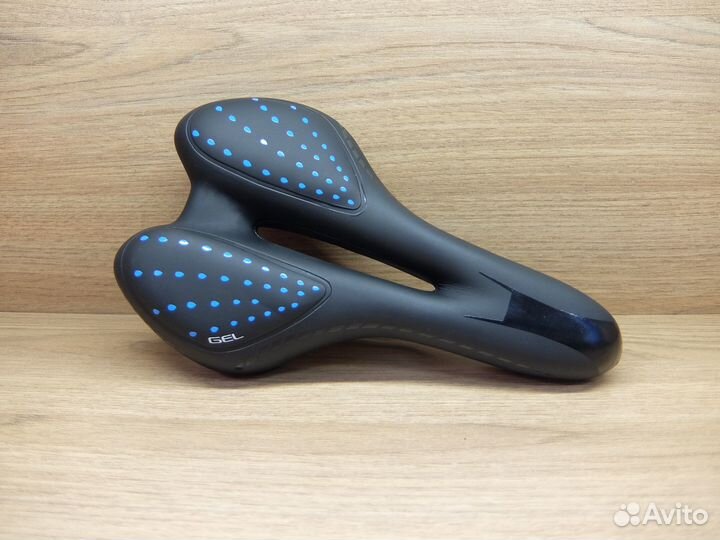 Седло NEW GEL эргономичное с вентиляцией