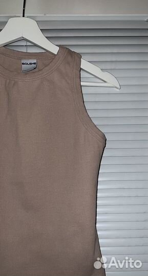 Майка в рубчик