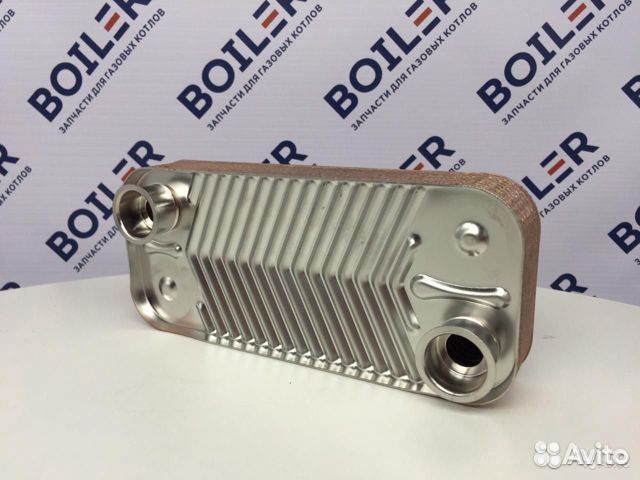 Теплообменник гвс для котла Навьен