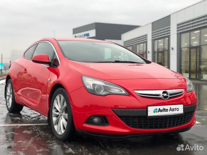 Opel Astra GTC 1.4 AT, 2012, 163 000 км