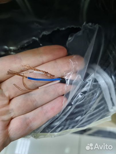 Кабель квк-2п 2х0,75 outdoor для камер