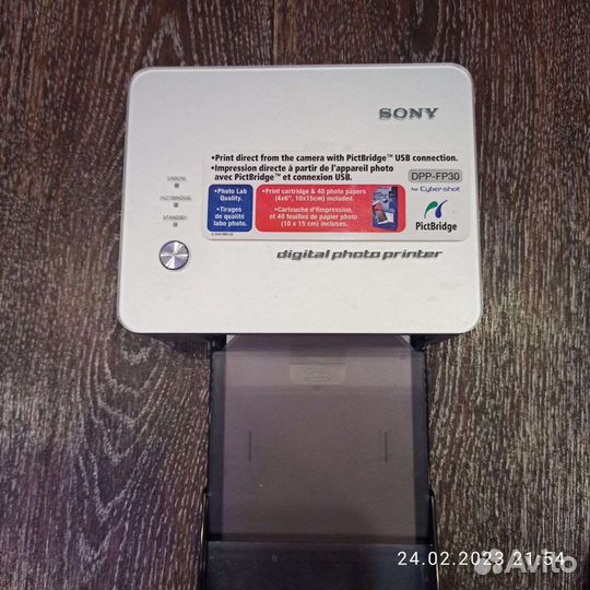 Компактный фотоаппарат Sony DSC-T7 и принтер