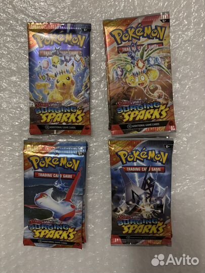 Pokemon tcg покемон кки surging sparks