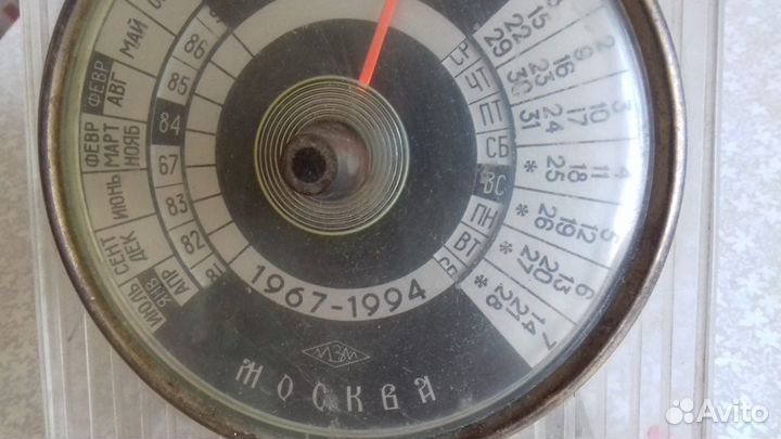 Термометр, календарь СССР