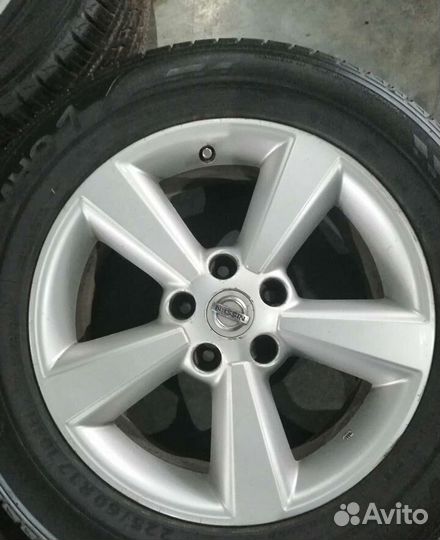 Летние колёса Nissan 225/60/17 Kumho