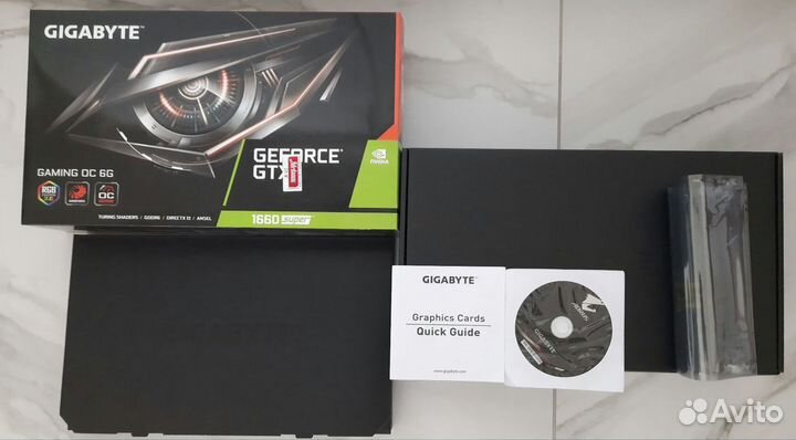 Видеокарта Gigabyte GTX 1660 super gaming OC 6G