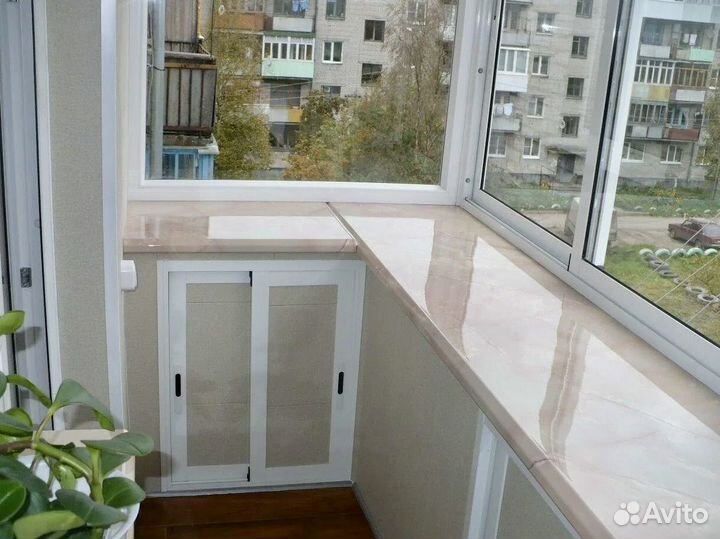 Остекление балконов под ключ