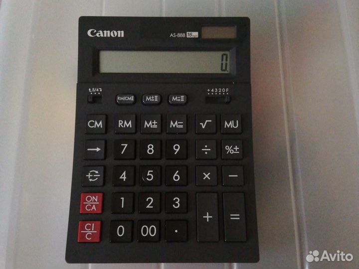 Калькулятор canon