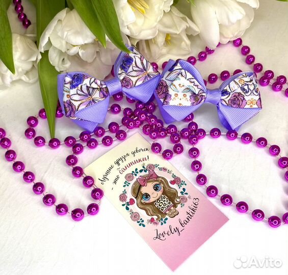 Бантики ручной работы