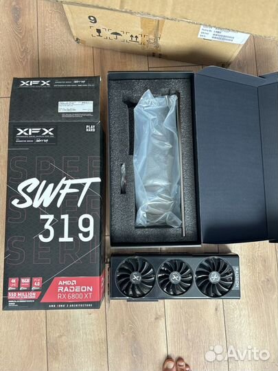 Видеокарта RX 6800 XT 16GB XFX Speedster swft 319