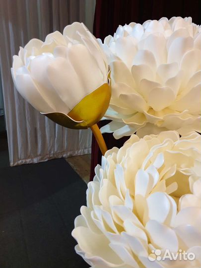 Ростовые цветы светильники из изолона