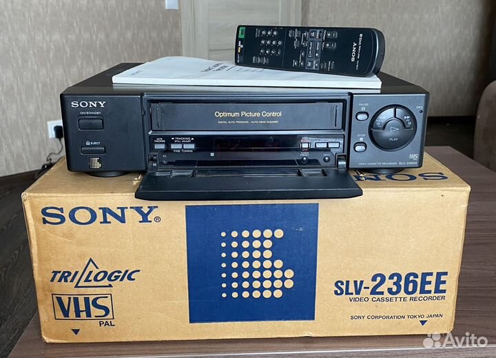 Видеомагнитофон sony slv-236Ее