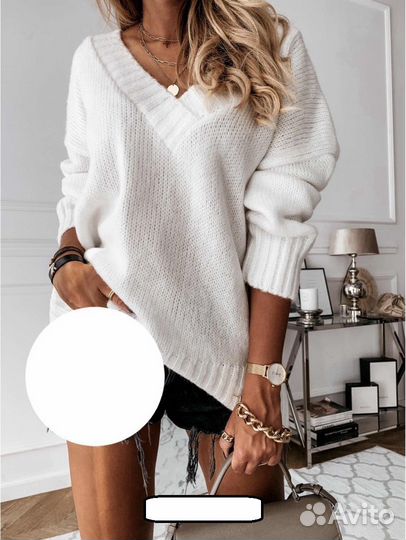 Свитер 42-48р, 7 цветов