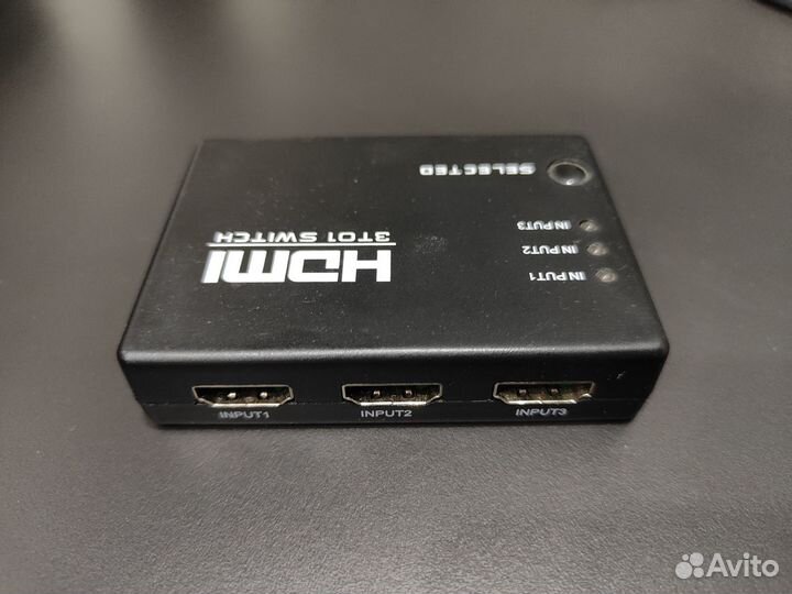 Переключатель видеосигнала hdmi 3T01 switch
