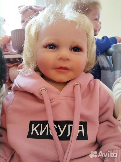 Кукла реборн девочка 55 см