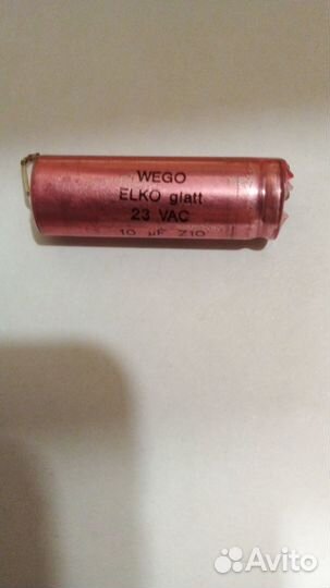 Конденсаторы wego elko glatte для аудио Hi-Fi