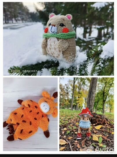 Вязание мягких игрушек