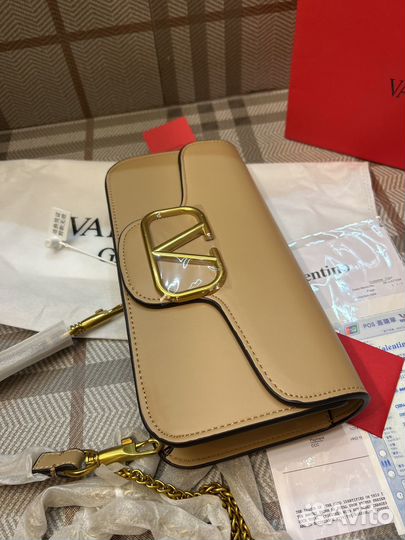Valentino новый кожаный клатч