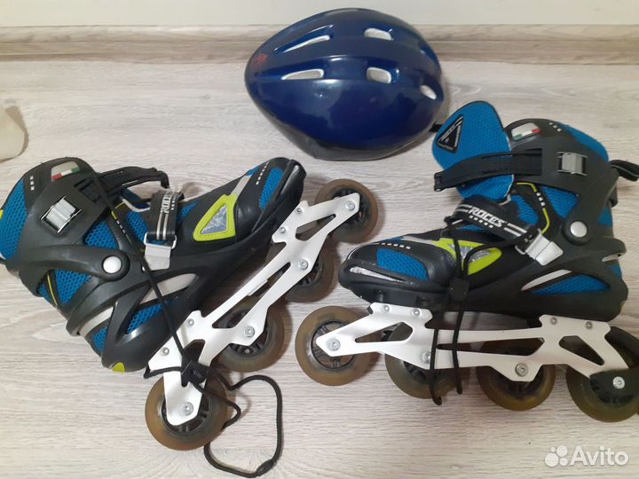Ролики,шлем в комплекте
