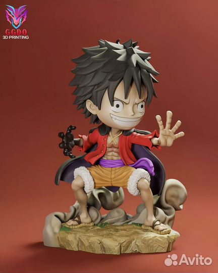 Фигурка аниме Чибик Луффи One Piece