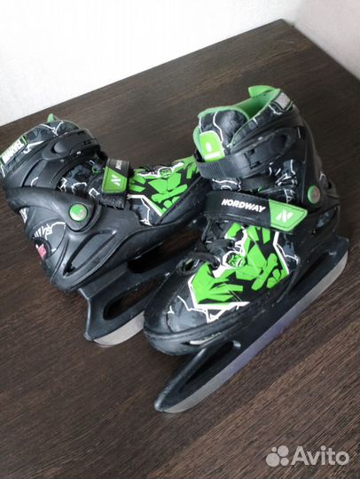 Коньки раздвижные 38-42