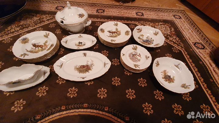 Столовый сервиз фарфор. Чехия
