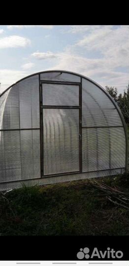 Теплица 3 на 6 из поликарбоната (каркас)