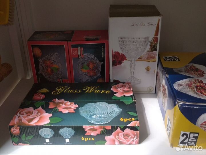 Посуда разная новая в упаковке