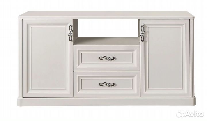 Тумба Мишель высокая белый матовый