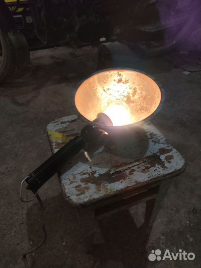 Фонарь переносной СССР 220В