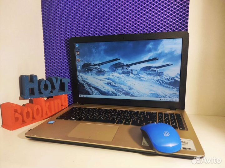 Asus для учебы и работы 4 ядерный