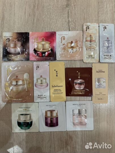 Пробники The History Of Whoo,Sulwhasoo,O Hui,Sum37