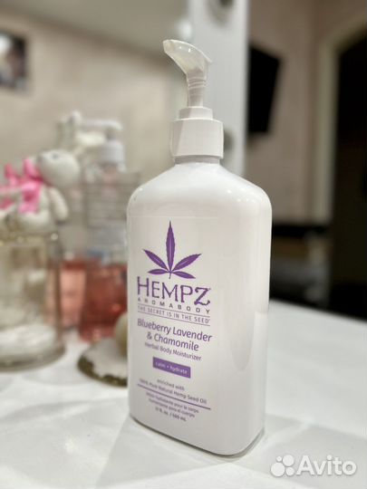 Молочко для тела hempz