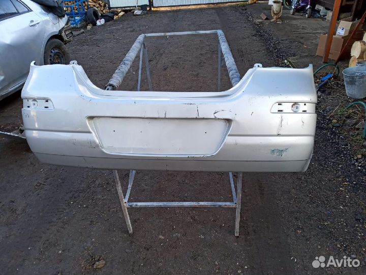 Бампер задний ниссан тиида хечбег