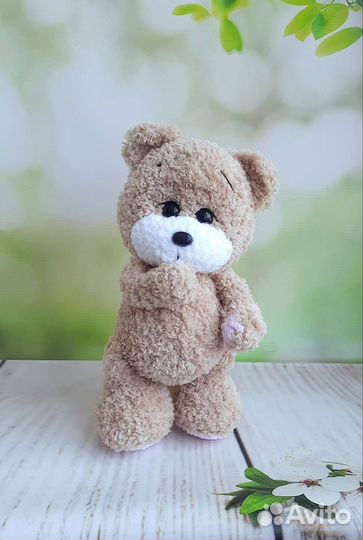 Плюшевый медведь ручная работа